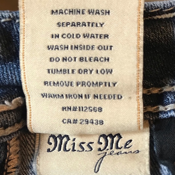 MISS ME Boot Cut Jeans - Picture 8 of 11